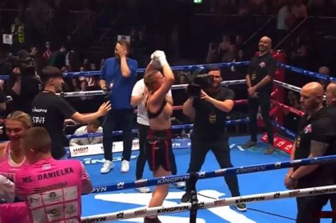 boxer that flashed|Daniella Hemsley scores big win after flashing audience post